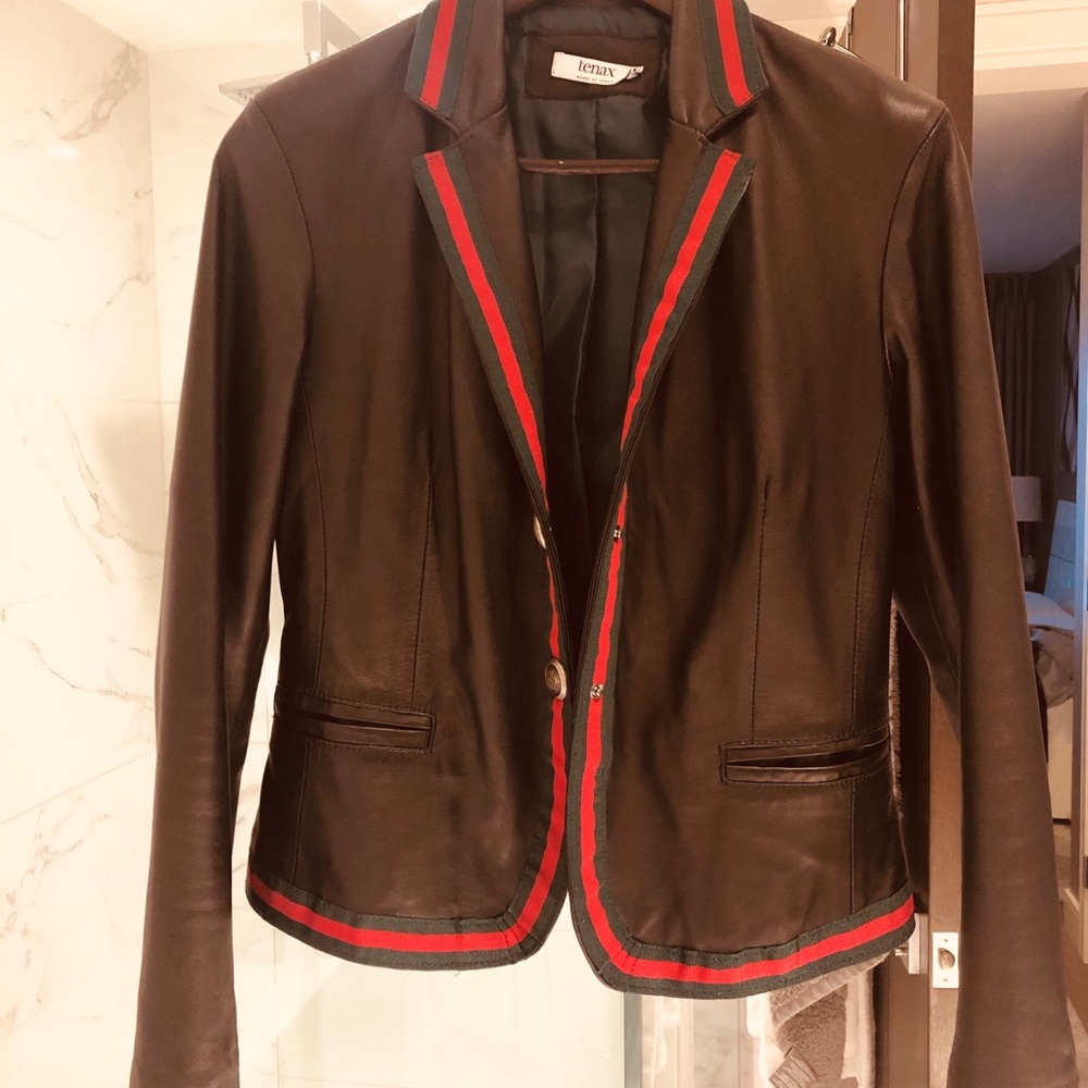 Leather jacket